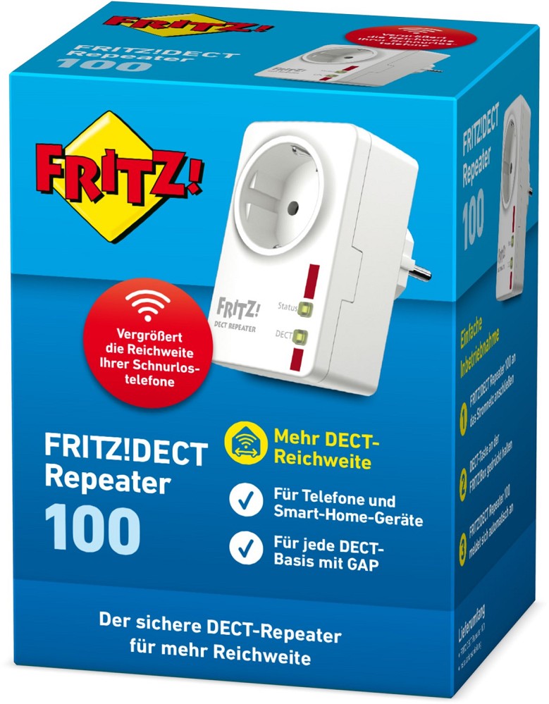 AVM Netzwerkkomponenten FRITZ! DECT Repeater 100