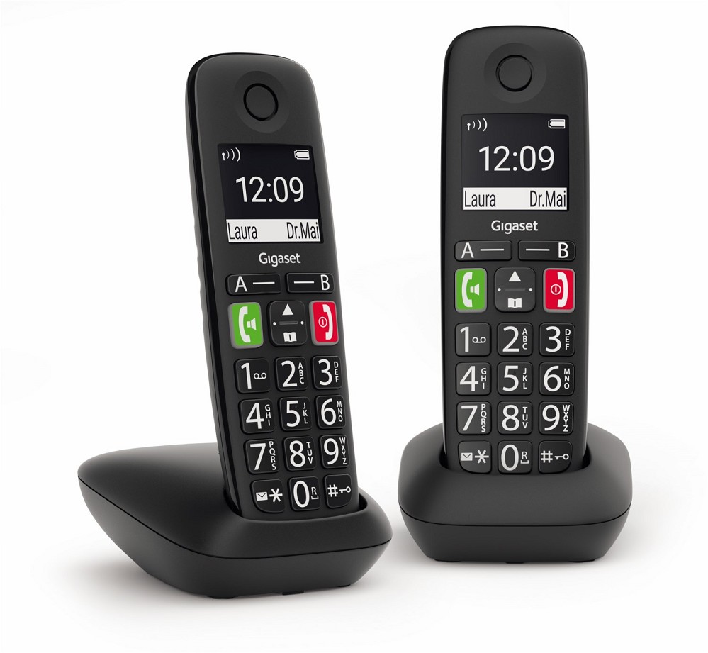 Gigaset Schnurloses Telefon (Set) E290 Duo